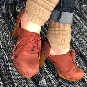 Theodora wooden Clogs 37 Anthropologie